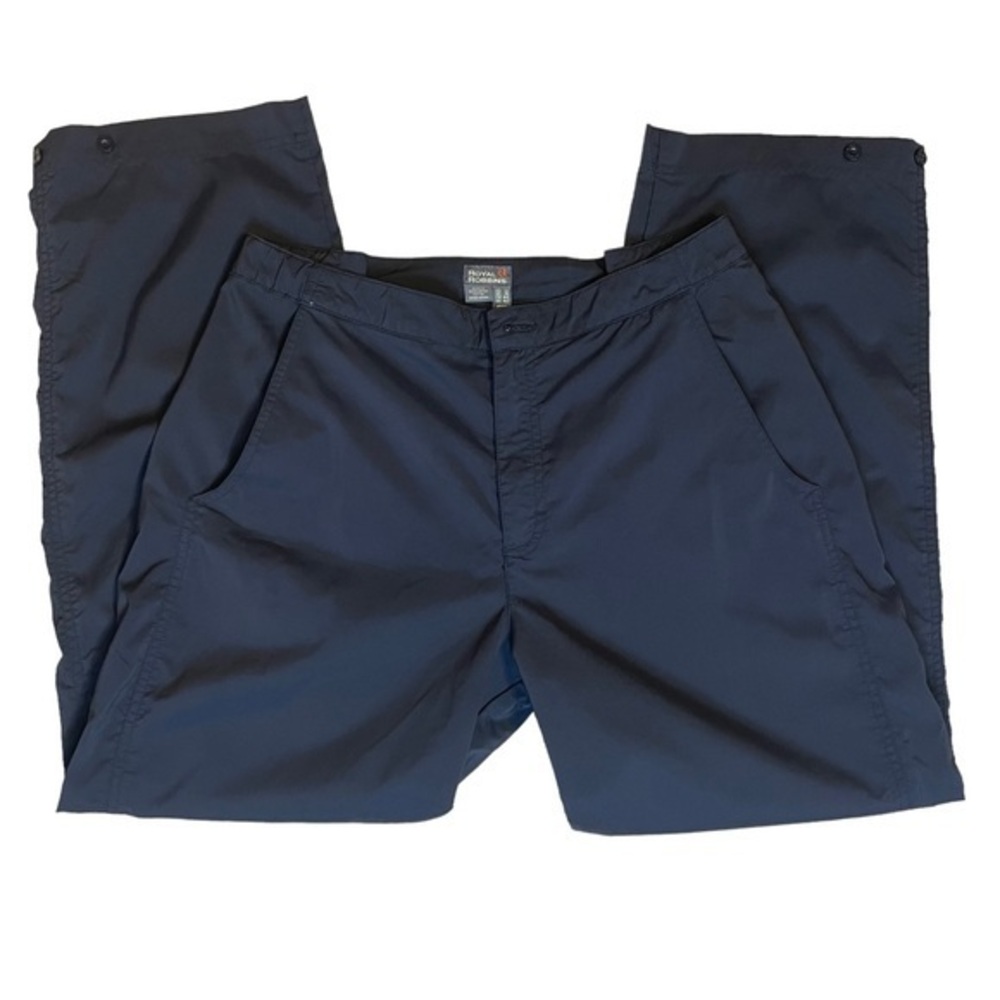 Royal Robbins Black Stretch Nylon Hiking Pants Women’s size 12S Short